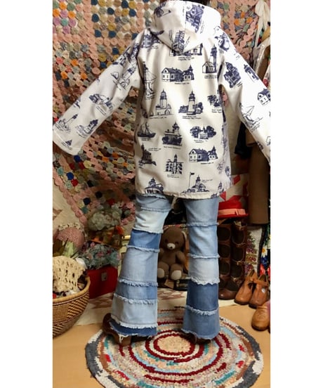 michigan rag jacket
