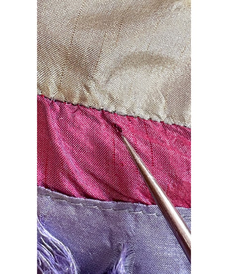paula sweet silk fringe jacket