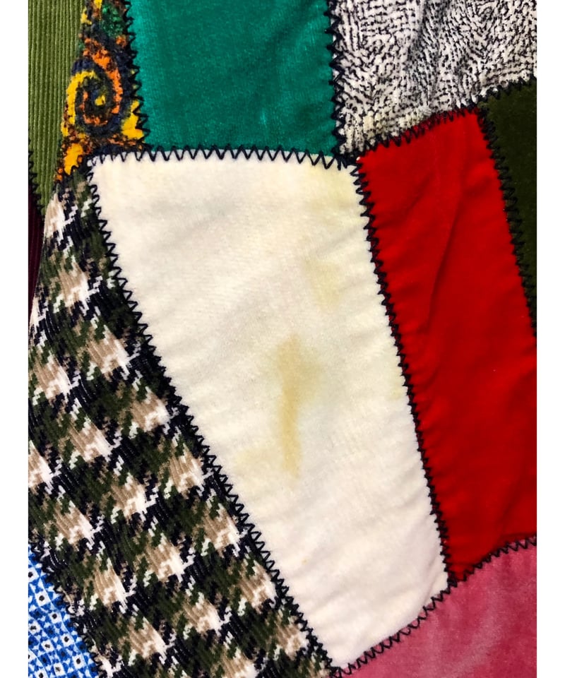 Special 70s vintage パッチワーク キルティング スカート Special 70s