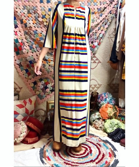 70's pile dress