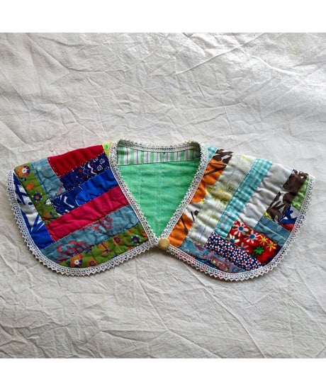 【Quilt original 】patchwork quilt collar ①