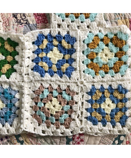 granny square vest