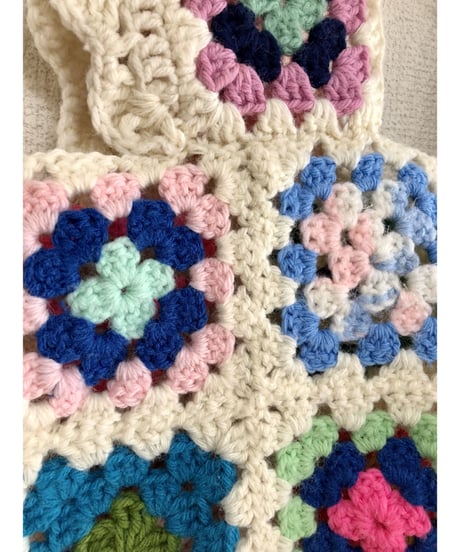 granny square vest