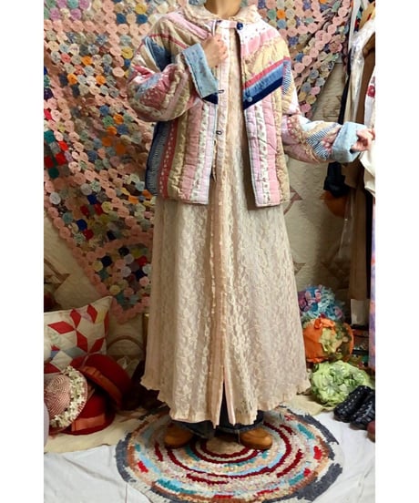 vintage patchwork quilt jacket