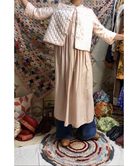 1950's quilting bed jacket