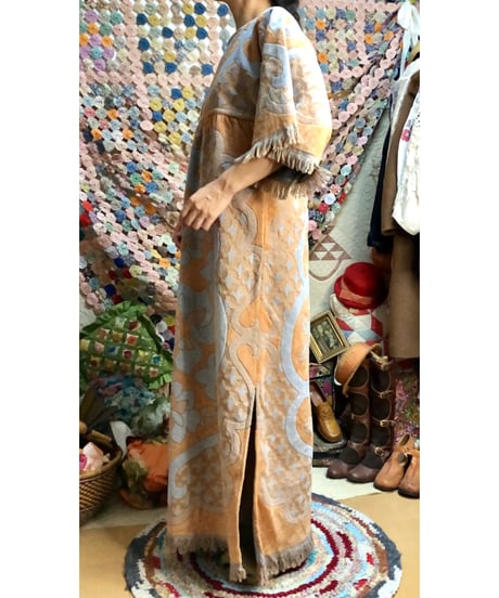 70s pile dress