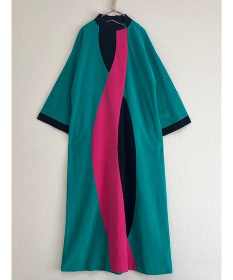70's fleece dress