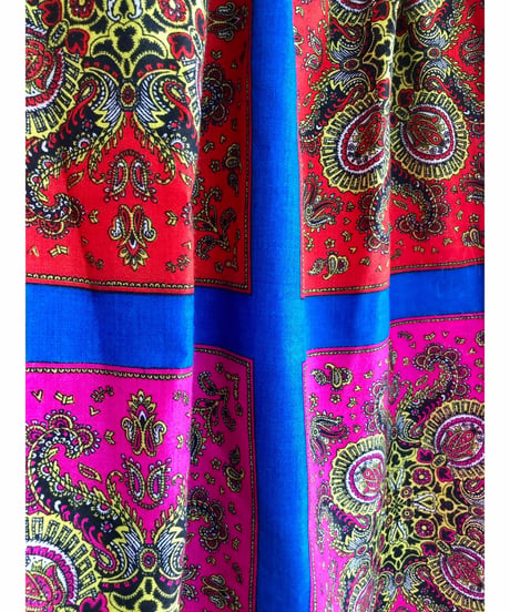 60's paisley dress