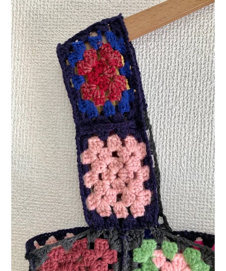 granny square vest