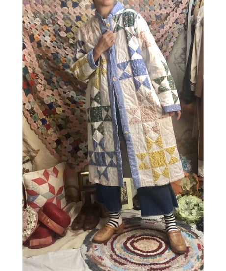 patchwork quilt coat