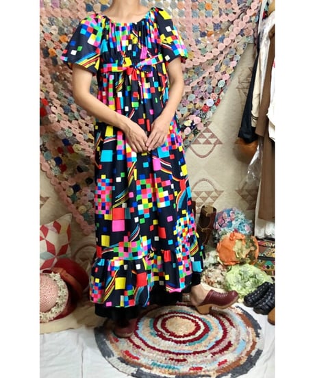 60's psychedelic dress
