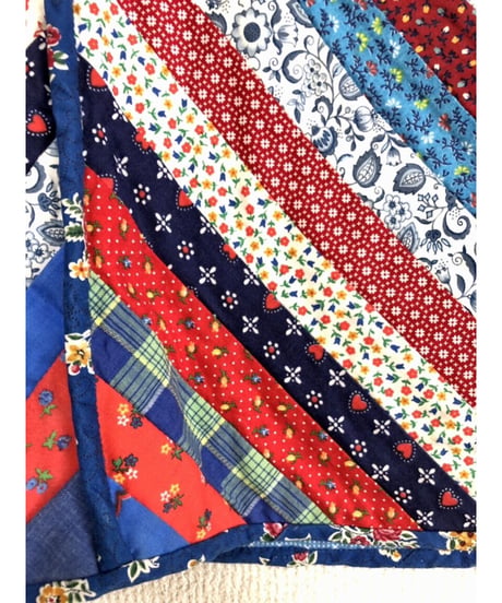 vintage patchwork vest