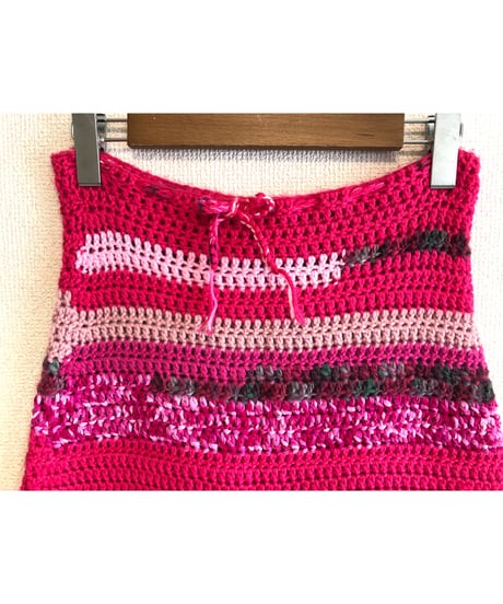 colorful hand knit pants