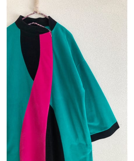 70's fleece dress