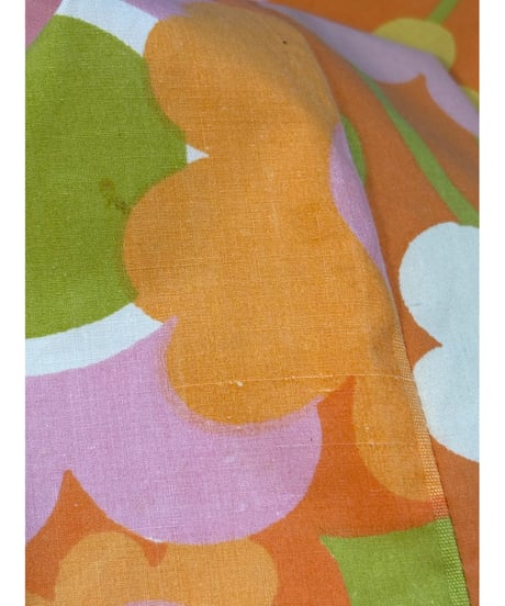 flower print gaucho pants（70s fabric）A