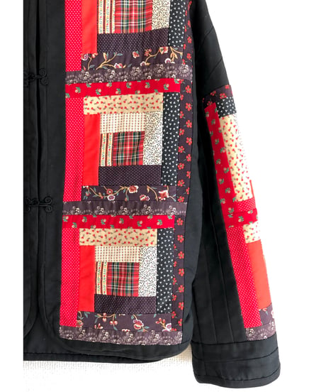 patchwork quilt jacket
