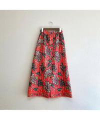 70s quilting flower skirt