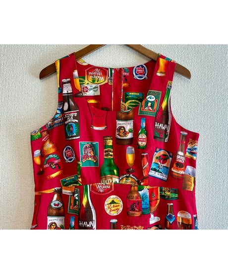 beer print dress