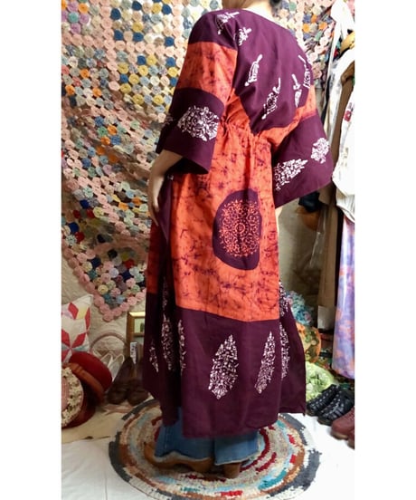 india batik dress