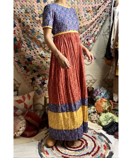 flower cotton dress