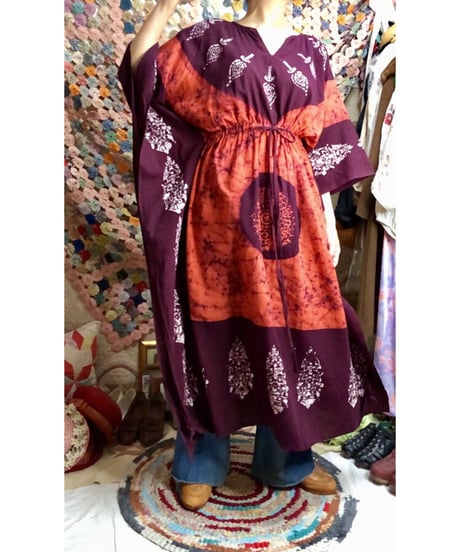 india batik dress