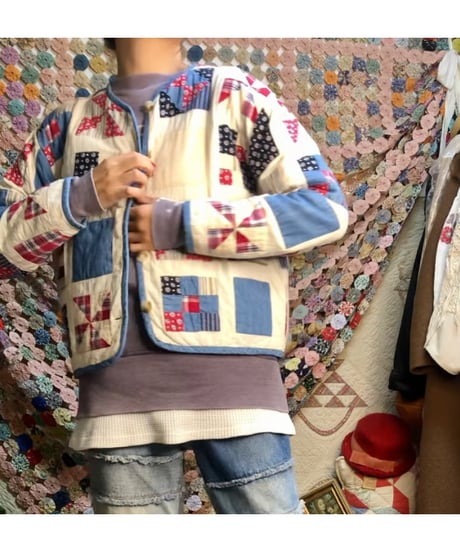 patchwork quilt jacket