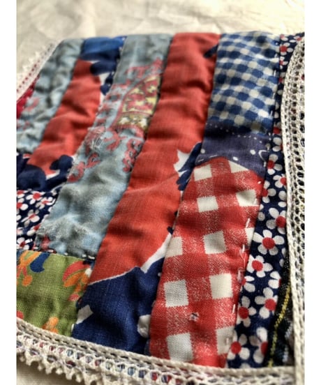 【Quilt original 】patchwork quilt collar ④