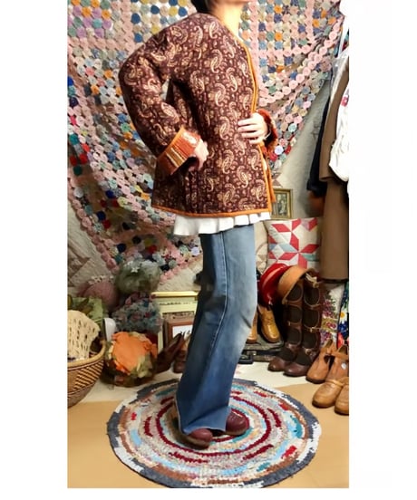 patchwork quilt jacket