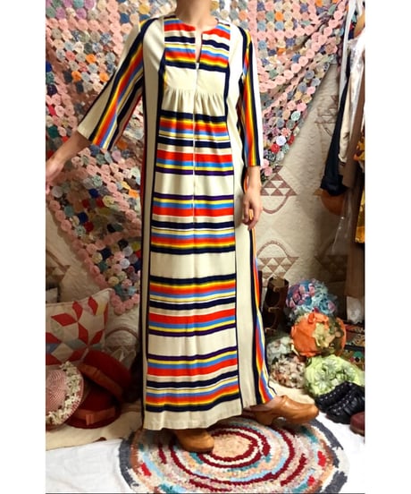 70's pile dress