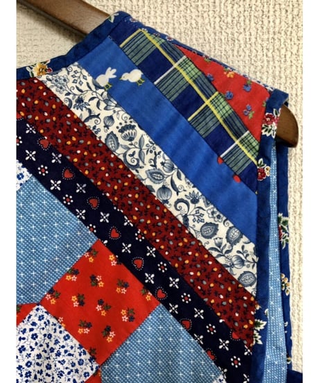 vintage patchwork vest