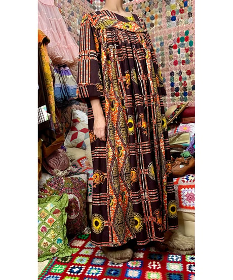 african wax print dress