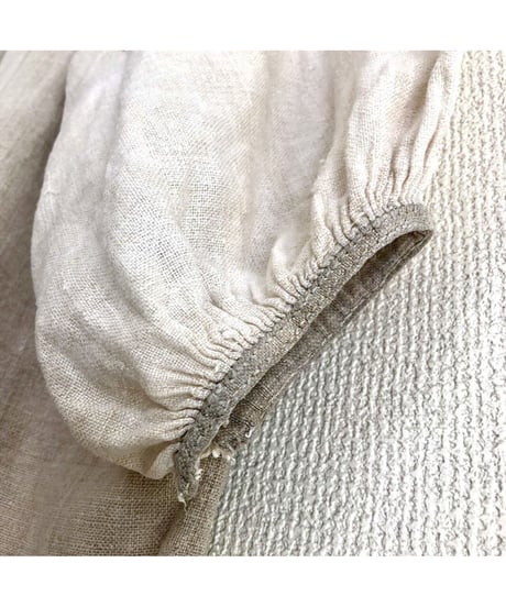 vintage ukrainian embroidered one-piece linen white