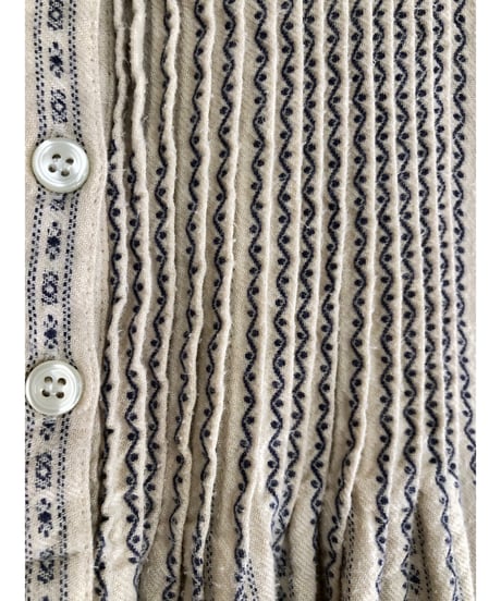 l.l.bean flannel dress（blu）