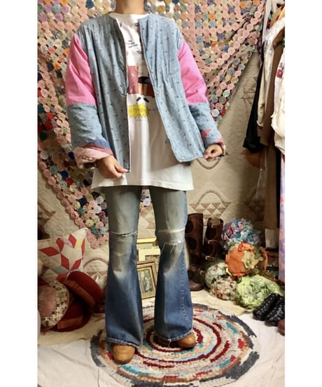 vintage patchwork quilt jacket