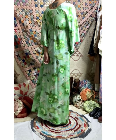 70's liberty house flower dress