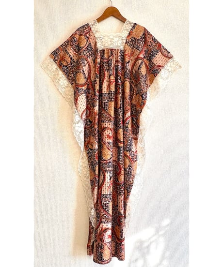 paisley maxi dress