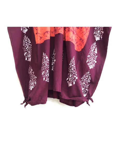 india batik dress
