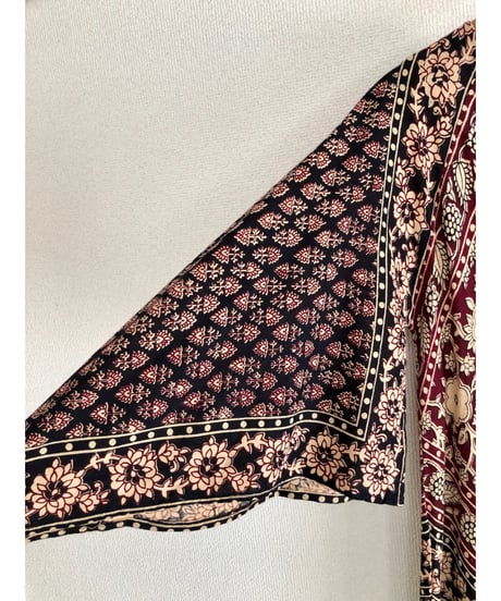 70s pakistan cotton  dress
