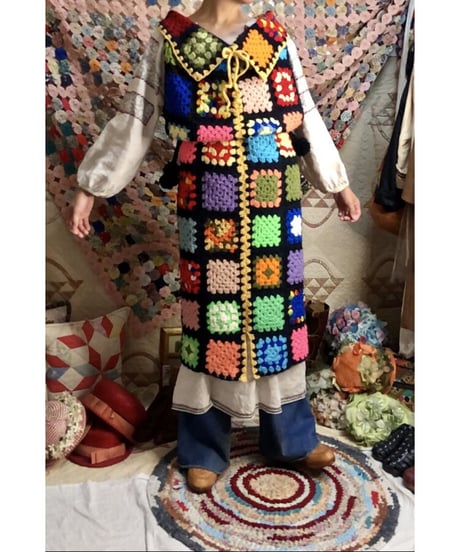 granny square dress