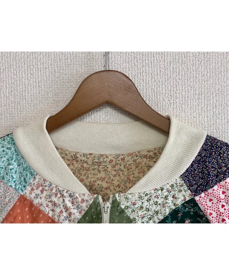 70-80s patchwork jacket