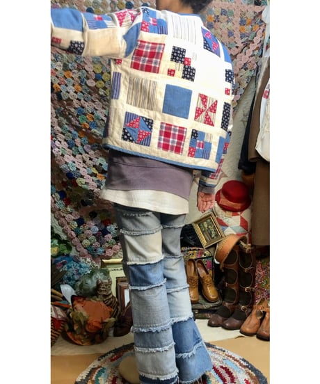 patchwork quilt jacket