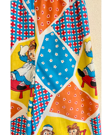 Raggedy Ann & Andy wide leg pants（A）