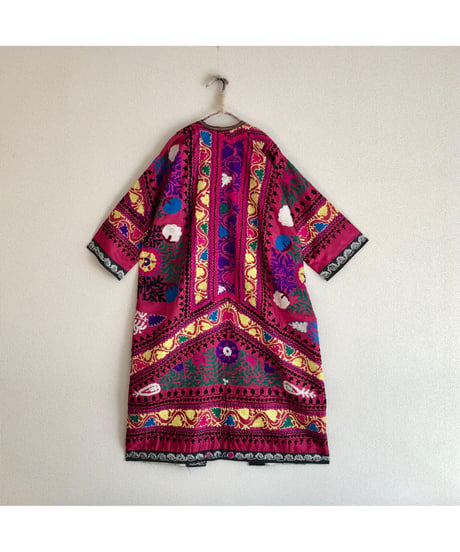 suzani embroidered robe