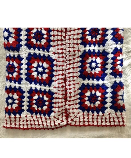 granny square skirt  tricolor