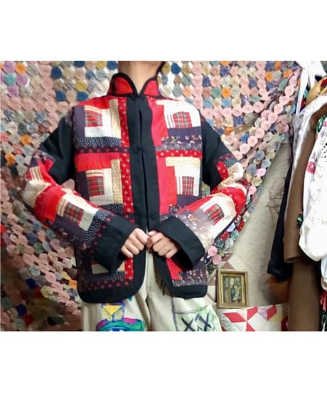 patchwork quilt jacket