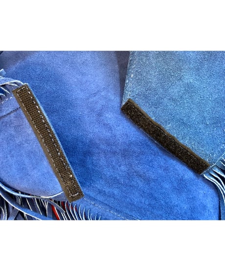 leather fringe collar