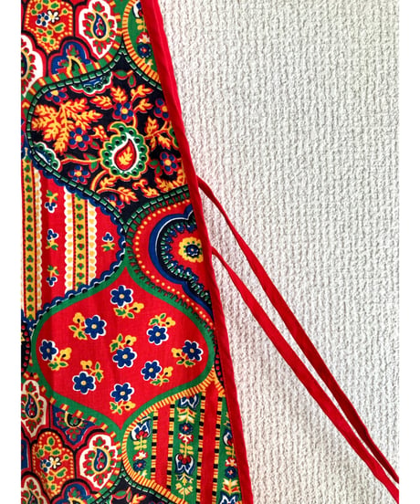 paisley apron dress