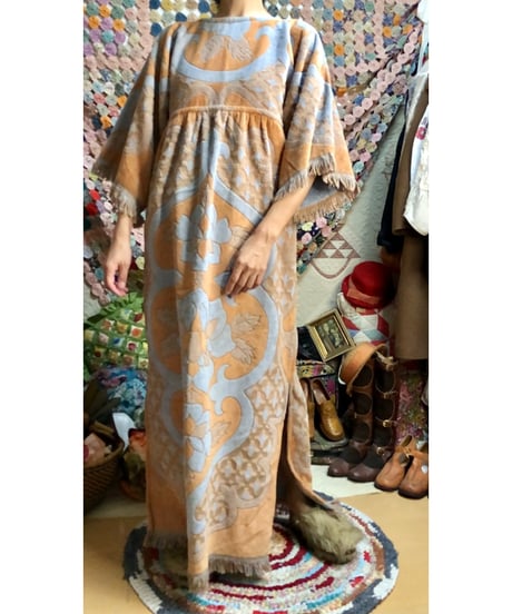 70s pile dress