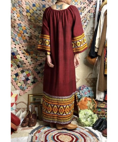 guatemala embroidered one-piece