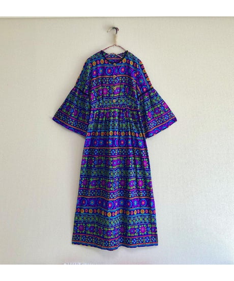 60's flower dress